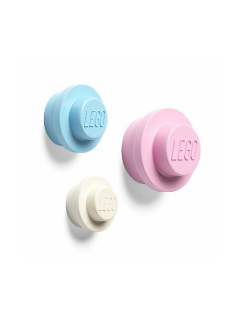 LEGO® ΣΕΤ ΚΡΕΜΑΣΤΡΕΣ ΤΟΙΧΟΥ (3 ΤΜΧ - ΓΑΛΑΖΙΟ-ΡΟΖ-ΑΣΠΡΟ) - 40161736 |