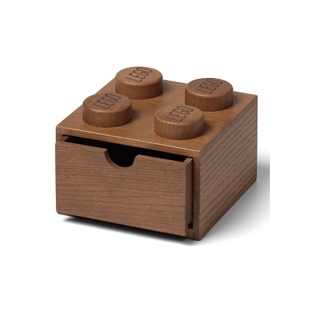LEGO® ΞΥΛΙΝΟ ΚΟΥΤΙ ΤΕΤΡΑΓΩΝΟ ΣΥΡΤΑΡΩΤΟ OAK DARK STAINED - 40200902 |