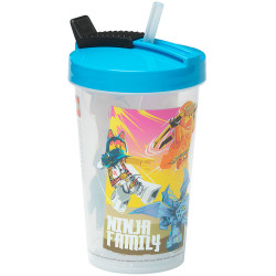 LEGO® ΠΟΤΗΡΙ ΜΕ ΚΑΛΑΜΑΚΙ 0.5L NINJAGO - 40441726 | ISBN: 57119382468