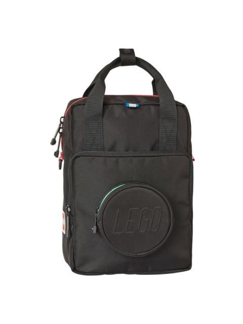 LEGO® BRICK 1X1 - ΠΑΙΔΙΚΟ ΣΑΚΙΔΙΟ ΠΛΑΤΗΣ ΜΑΥΡΟ/MULTI - 20206-0354 | 