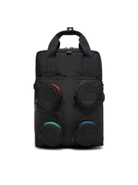 LEGO® BRICK 2X2 - ΣΑΚΙΔΙΟ ΠΛΑΤΗΣ ΜΑΥΡΟ/MULTICOLORED - 20205-0354 | I