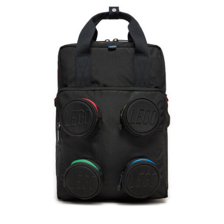 LEGO® BRICK 2X2 - ΣΑΚΙΔΙΟ ΠΛΑΤΗΣ ΜΑΥΡΟ/MULTICOLORED - 20205-0354 | I