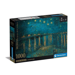 ΠΑΖΛ 1000 MUSEUM VAN GOGH: ΕΝΑΣΤΡΗ ΝΥΧΤΑ ΠΑΝΩ ΑΠΌ ΤΟ ΡΗΝΟ COMPACT BO