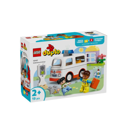 LEGO® DUPLO®: AMBULANCE & DRIVER | ISBN: 5702017816005