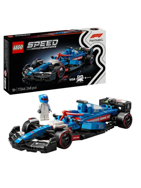 LEGO® SPEED CHAMPIONS: VISA CASH APP RB VCARB 01 F1® RACE CAR | ISBN