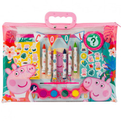 ΣΕΤ ΖΩΓΡΑΦΙΚΗΣ ΔΙΑΦΑΝΗ ΤΣΑΝΤΑ PEPPA PIG | ISBN: 5203068680022