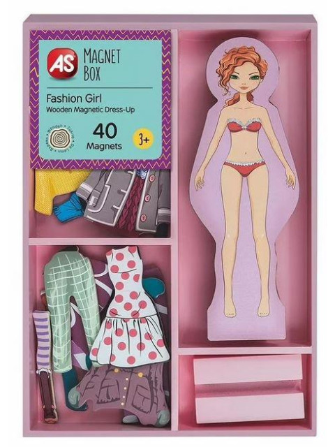 MAGNET BOX: FASHION GIRL DRESS UP 40 MAGNETS | ISBN: 5203068640538