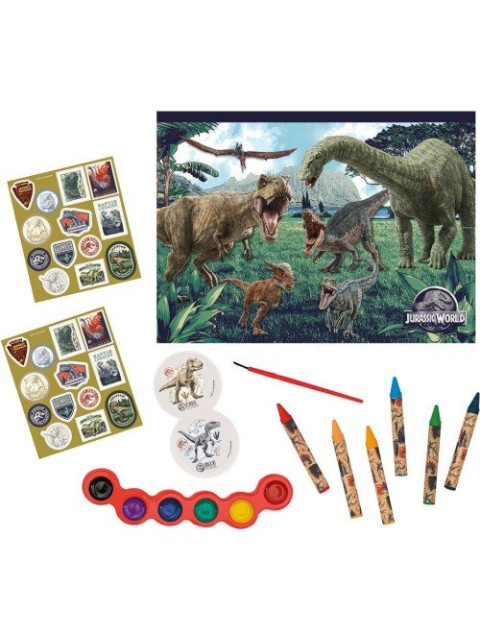 ΣΕΤ ΖΩΓΡΑΦΙΚΗΣ ΔΙΑΦΑΝΗ ΤΣΑΝΤΑ - JURASSIC WORLD | ISBN: 5203068680046