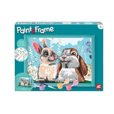 PAINT & FRAME ΖΩΓΡΑΦΙΖΩ ΜΕ ΑΡΙΘΜΟΥΣ: CUTE BUNNIES | ISBN: 5203068410