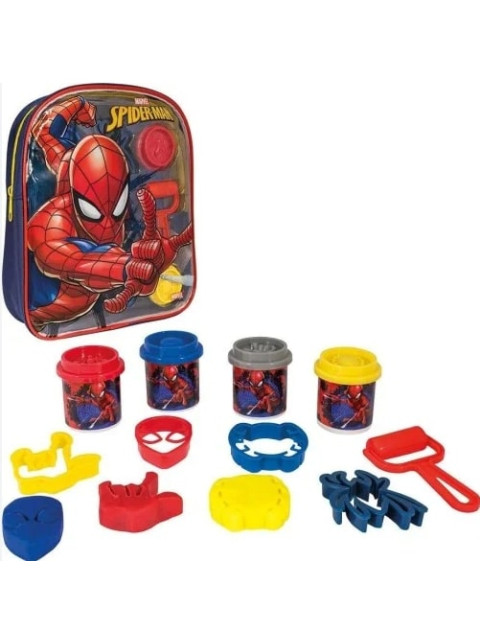 ΠΛΑΣΤΕΛΙΝΗ MARVEL SPIDERMAN: ΤΣΑΝΤΑ ΠΛΑΤΗΣ ΜΕ 4 ΒΑΖΑΚΙΑ - ΚΑΠΑΚΙΑ ΚΑ