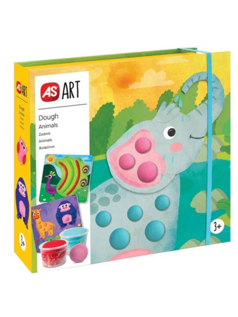 AS ART DOUGH ANIMALS | ISBN: 5203068210649