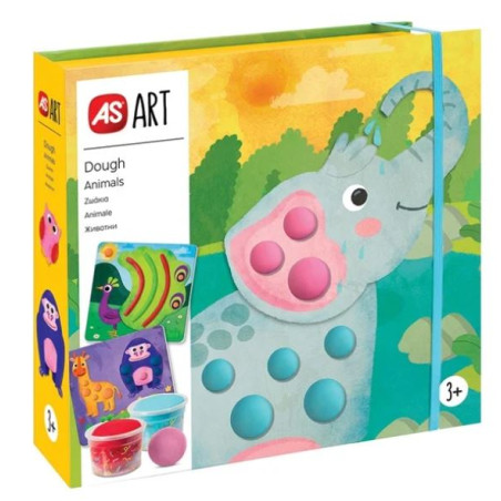 AS ART DOUGH ANIMALS | ISBN: 5203068210649