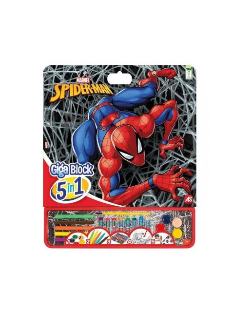 ΣΕΤ ΖΩΓΡΑΦΙΚΗΣ GIGA BLOCK 5 IN 1 MARVEL SPIDERMAN | ISBN: 5203068627