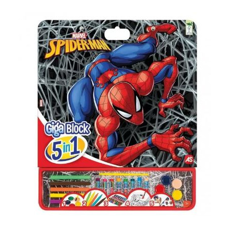 ΣΕΤ ΖΩΓΡΑΦΙΚΗΣ GIGA BLOCK 5 IN 1 MARVEL SPIDERMAN | ISBN: 5203068627
