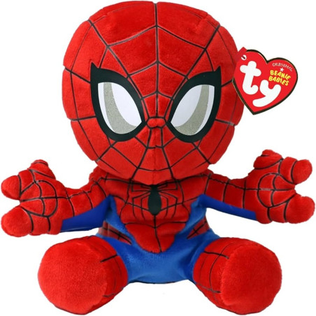 TY BEANIE BOOS ΛΟΥΤΡΙΝΟ MARVEL: ΧΝΟΥΔΩΤΟ FLOPPY SPIDERMAN 15ΕΚ | ISB