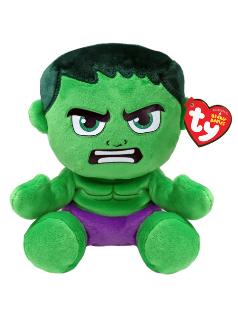 TY BEANIE BOOS ΛΟΥΤΡΙΝΟ MARVEL: ΧΝΟΥΔΩΤΟ FLOPPY HULK 15ΕΚ | ISBN: 00
