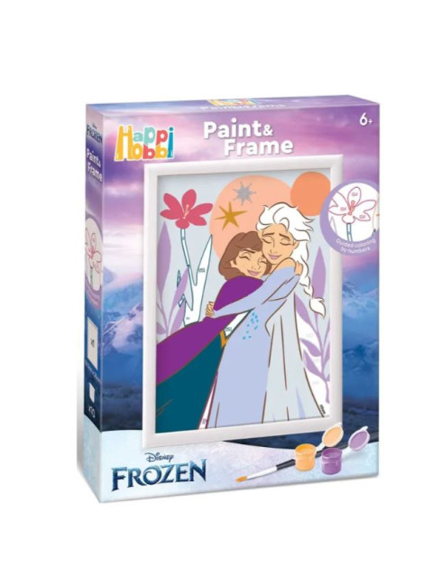 HAPPIHOBBI PAINT & FRAME: FROZEN | ISBN: 5203068410346