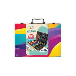 HAPPIHOBBI ΚΑΣΕΤΙΝΑ ΖΩΓΡΑΦΙΚΗΣ DELUXE 100 ΑΞΕΣΟΥΑΡ RAINBOW | ISBN: 5