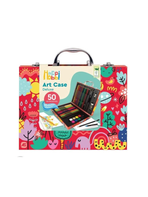 HAPPIHOBBI ΚΑΣΕΤΙΝΑ ΖΩΓΡΑΦΙΚΗΣ DELUXE 50 ΑΞΕΣΟΥΑΡ MY WORLD | ISBN: 5