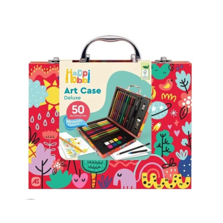 HAPPIHOBBI ΚΑΣΕΤΙΝΑ ΖΩΓΡΑΦΙΚΗΣ DELUXE 50 ΑΞΕΣΟΥΑΡ MY WORLD | ISBN: 5