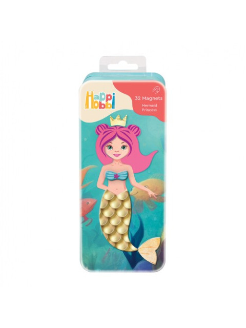 HAPPIHOBBI MAGNET TINS : MERMAID PRINCESS | ISBN: 5203068641740