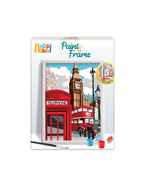 HAPPIHOBBI PAINT & FRAME: MAJESTIC LONDON | ISBN: 5203068410230