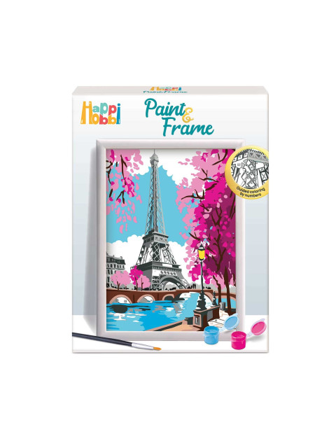 HAPPIHOBBI PAINT & FRAME: SPRING PARIS | ISBN: 5203068410223