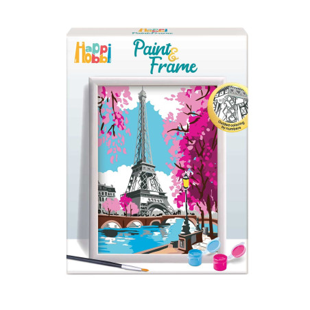 HAPPIHOBBI PAINT & FRAME: SPRING PARIS | ISBN: 5203068410223