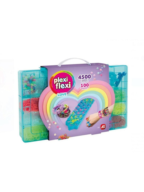 PLEXI FLEXI LOVE ΜΕΓΑΛΗ ΘΗΚΗ ΜΕ 4500 ΛΑΣΤΙΧΑΚΙΑ & 100 ΑΞΕΣΟΥΑΡ | ISB