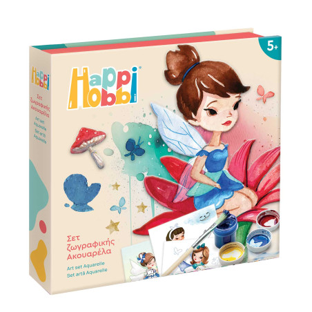 HAPPIHOBBI ART WATERCOLORS ΝΕΡΑΪΔΕΣ | ISBN: 5203068210458