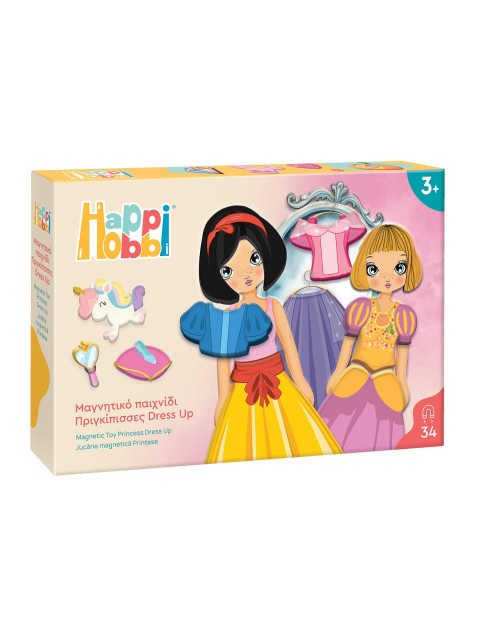 HAPPIHOBBI MAGNET BOX: ΠΡΙΓΚΙΠΙΣΣΕΣ DRESS UP | ISBN: 5203068640811