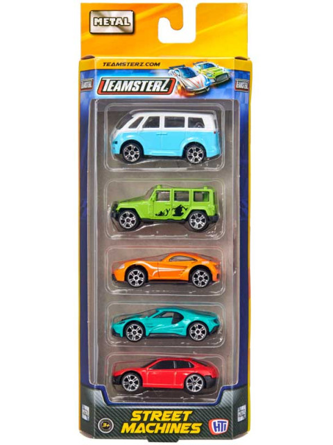 TEAMSTERZ 5 ΑΥΤΟΚΙΝΗΤΑ DIE-CAST | ISBN: 5050841704419