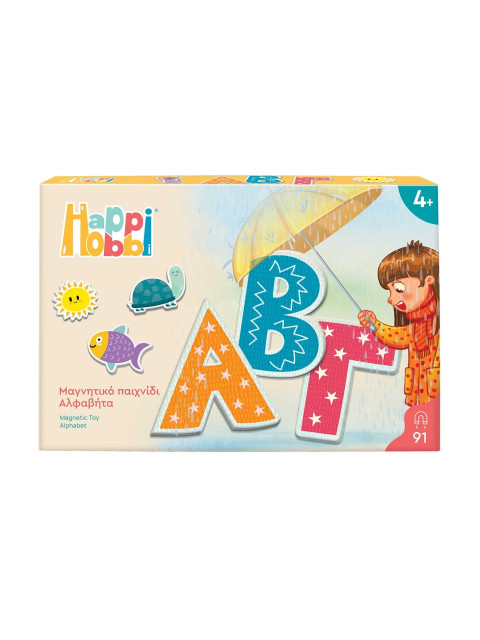 HAPPIHOBBI MAGNET: ΑΛΦΑΒΗΤΑ | ISBN: 5203068640750