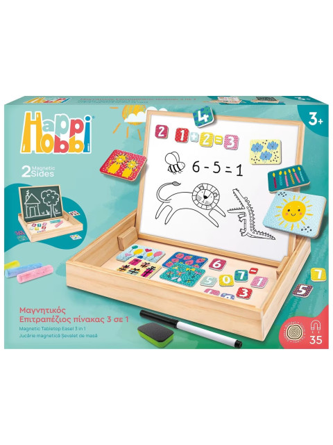 HAPPIHOBBI MAGNET: ΕΠΙΤΡΑΠΕΖΙΟΣ ΠΙΝΑΚΑΣ | ISBN: 5203068640866