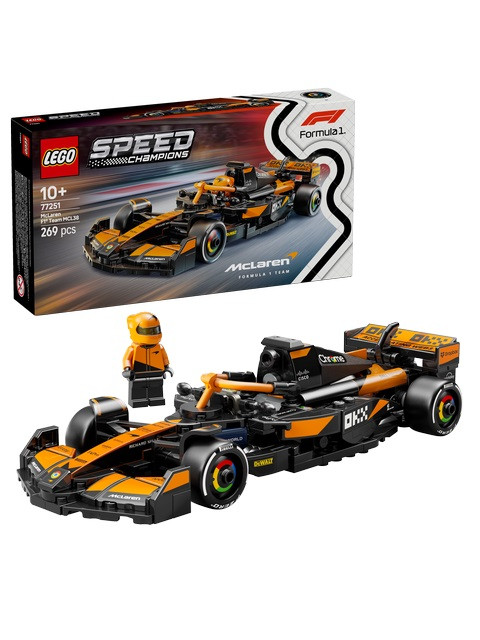 Lego® Speed Champions: Mclaren F1® Team Mcl38 Race Car