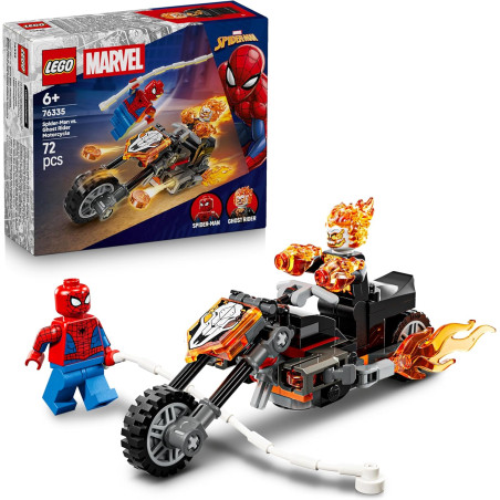 Lego® Super Heroes: Spider-Man Vs. Ghost Rider Motorcycle