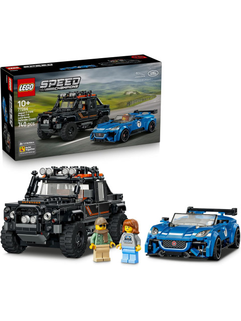 Lego® Speed Champions: Jaguar Project 7 & Land Rover Defender | ISBN