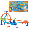 Hot Wheels Stunt - Πιστα Γρηγορη Εκτοξευση & Συγκρουση - Jhk73