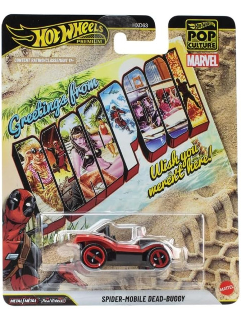 Hot Wheels Premium - Pop Culture: Spider Mobile Dead Buggy - Jhx06 |