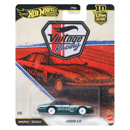 Hot Wheels Premium - Vintage Racing Jaguar Xjs - Jkf02