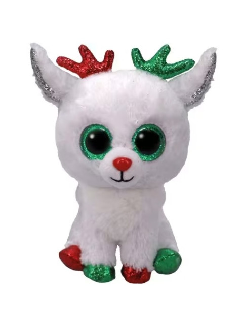 TY BEANIE BOOS ΛΟΥΤΡΙΝΟ: ΧΝΟΥΔΩΤΟΣ ΤΑΡΑΝΔΟΣ ΛΕΥΚΟΣ 15 ΕΚ.