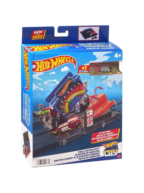HOT WHEELS CITY - ΜΙΝΙ ΠΙΣΤΕΣ FUEL STATION SHIFT - HKX45 | ISBN: 194
