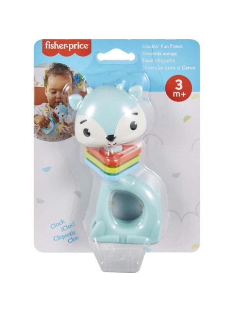 FISHER-PRICE - ΠΑΙΧΝΙΔΙ ΔΡΑΣΤΗΡΙΟΤΗΤΩΝ ΖΩΑΚΙΑ: ΕΛΑΦΑΚΙ - HKD68 | ISB