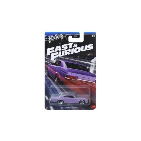 HOT WHEELS FAST & FURIOUS - 1966 CHEVY IMPALA- HRW53 | ISBN: 1947351