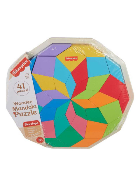 FISHER-PRICE - ΞΥΛΙΝΟ ΠΑΖΛ ΜΑΝΤΑΛΑ 41 ΤΕΜΑΧΙΑ- HXT94 | ISBN: 1947352