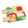 FISHER-PRICE - PEEKABOO ΞΥΛΙΝΟΣ ΠΙΝΑΚΑΣ ΖΩΑΚΙΑ ΦΑΡΜΑΣ ΕΚΠΑΙΔΕΥΤΙΚΟ Π