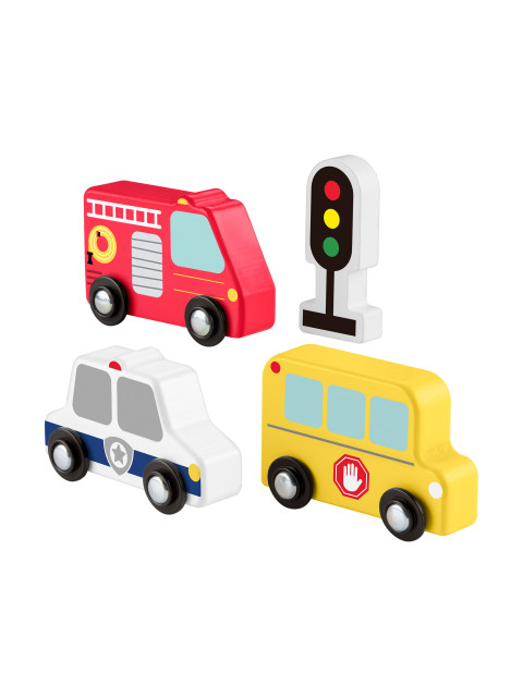 FISHER-PRICE - ΞΥΛΙΝΟ ΠΑΚΕΤΟ ΜΙΚΡΩΝ ΟΧΗΜΑΤΩΝ - JCY32 | ISBN: 1947352