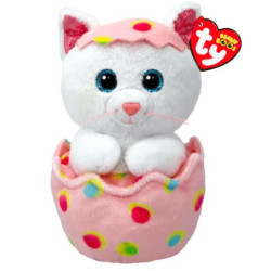 TY BEANIE BOOS ΛΟΥΤΡΙΝΟ: GIGGLES ΧΝΟΥΔΩΤΗ ΓΑΤΟΥΛΑ ΣΕ ΑΥΓΟ 15ΕΚ | ISB