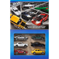 HOT WHEELS SILVER SERIES - STREETS OF JAPAN 6 CAR MULTIPACK - JBY77 