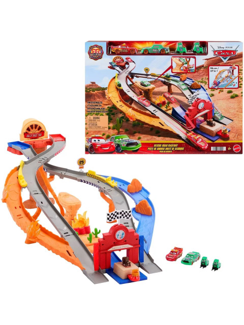 DISNEY PIXAR CARS - ΠΙΣΤΑ RACE AND RESCUE ΜΕ ΑΥΤΟΚΙΝΗΤΑ-JFL57 - ΔΙΑΦ